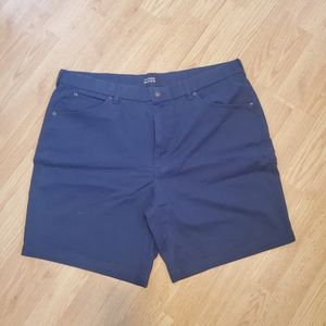 Denver Hayes Chino Shorts in Navy Blue
